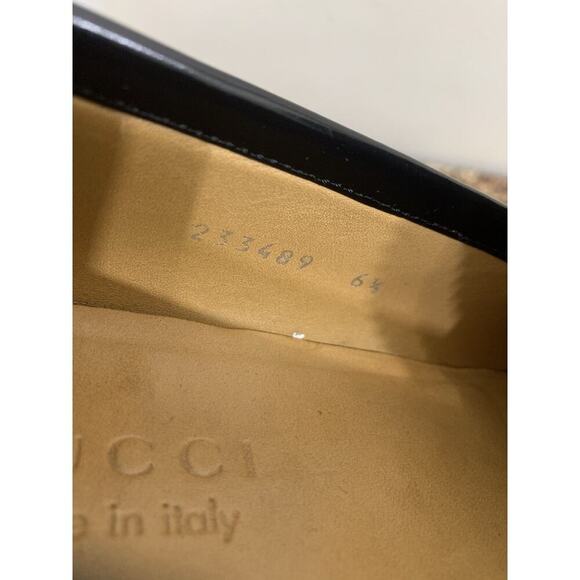 Gucci vintage men shoes black with grey detail 6.5 Eu 7.5 USA - Picture 7 of 12